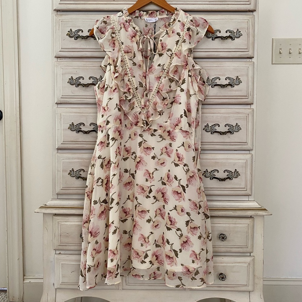 Vici Pink Floral Dress